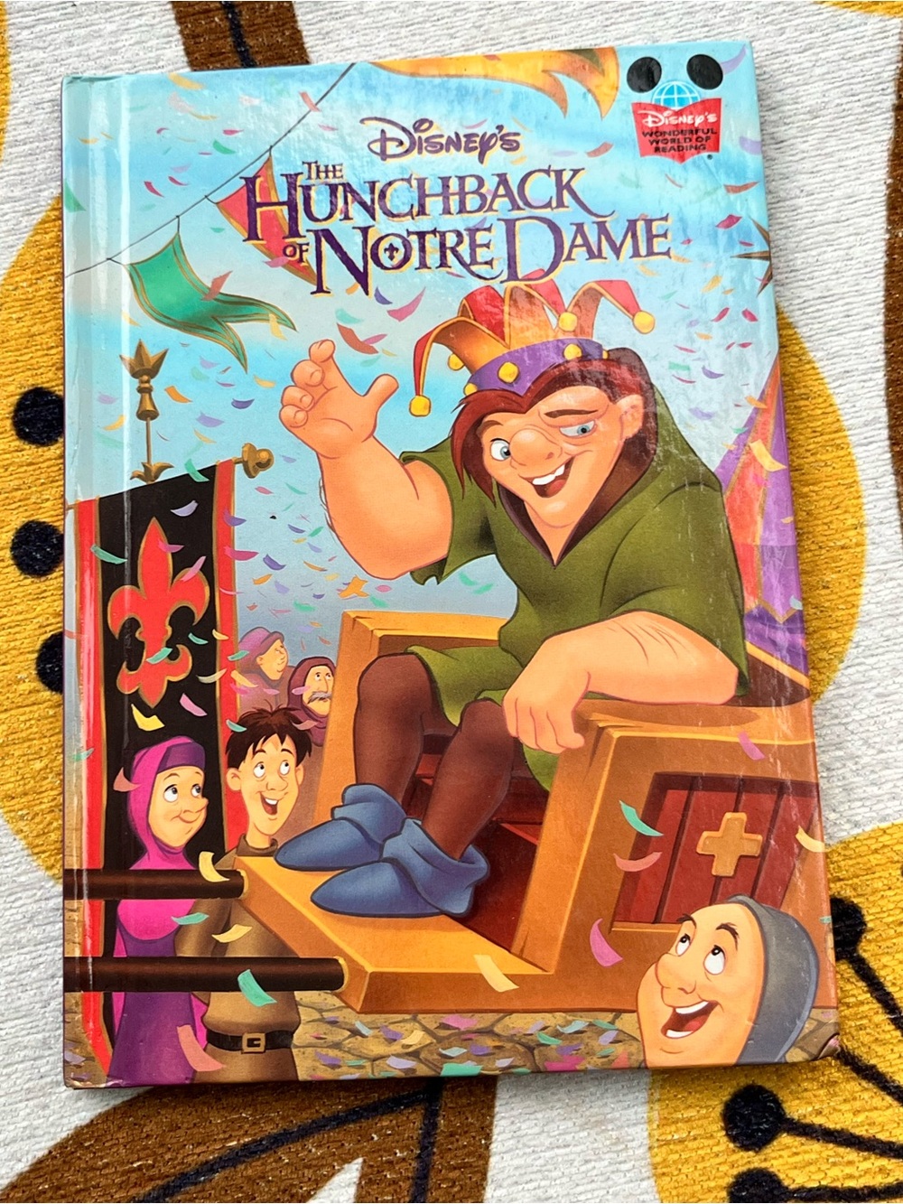Vintage Disney Hunchback of Notre Dame 1996 Hardcover Grolier Book Club